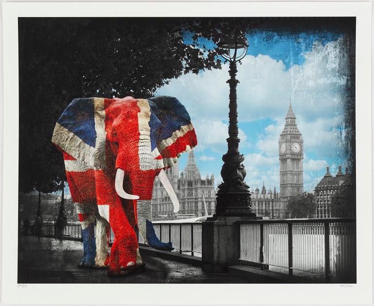 LARS TUNEBO, PORTFOLIO,  "Capital mysteries", 4 giclée, 2018, signed 27/160.