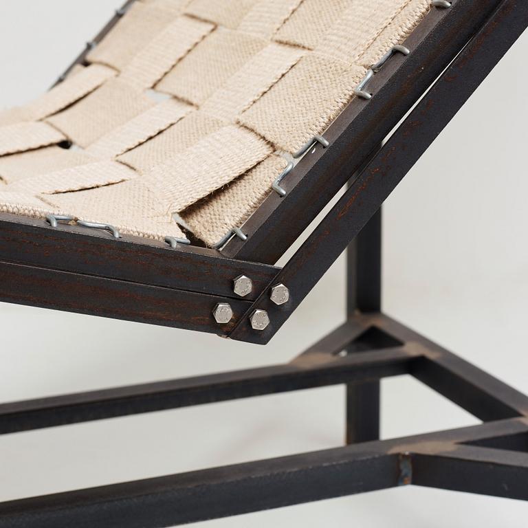 Johan Linton, a"Caravaggio" easy chair for Källemo, 1998-2002.