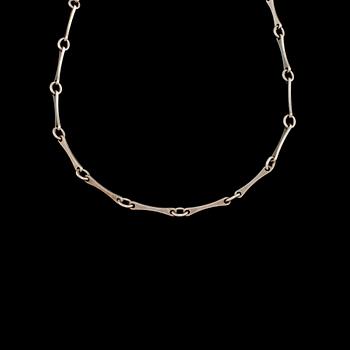 HALSKEDJA, sterlingsilver, Georg Jensen, Danmark, importstämplad. Vikt 22 g.