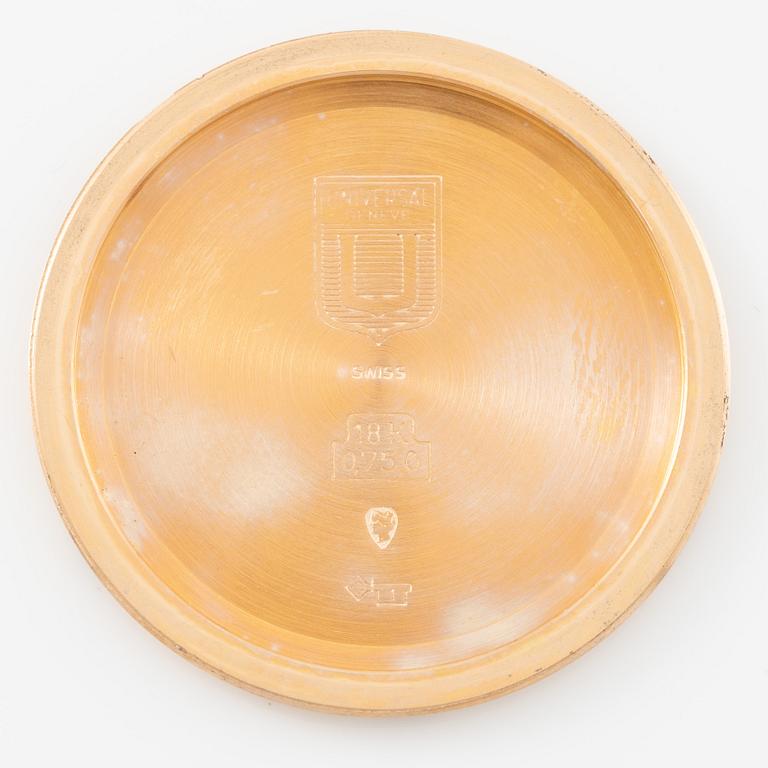 Universal Genève, Polerouter, "Salmon Dial", circa 1960.