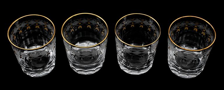 WHISKYGLAS, 12 st, Odelberg Junior, Kosta.