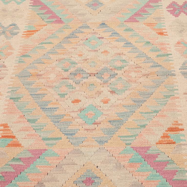 A Kilim, runner, oriental, around 295 x 77 cm.