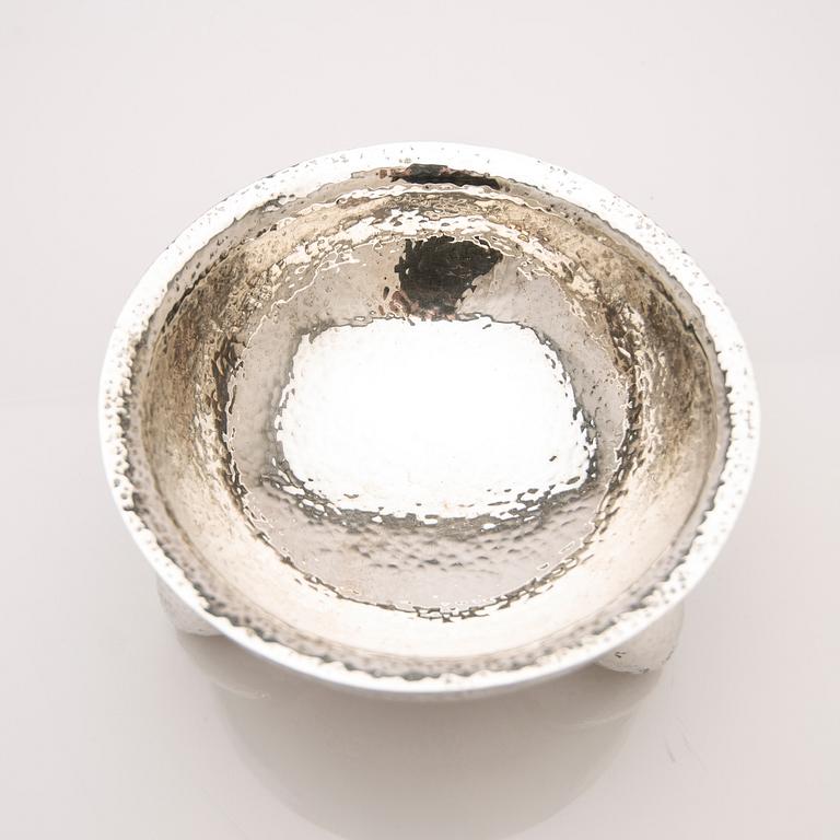 Bowl, sterling silver, Mexico.