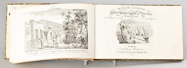 BOK, "Musée de l´enfance ou Galerie d Animaux Sauvages et Domestiques", 2:a uppl, Paris 1825.