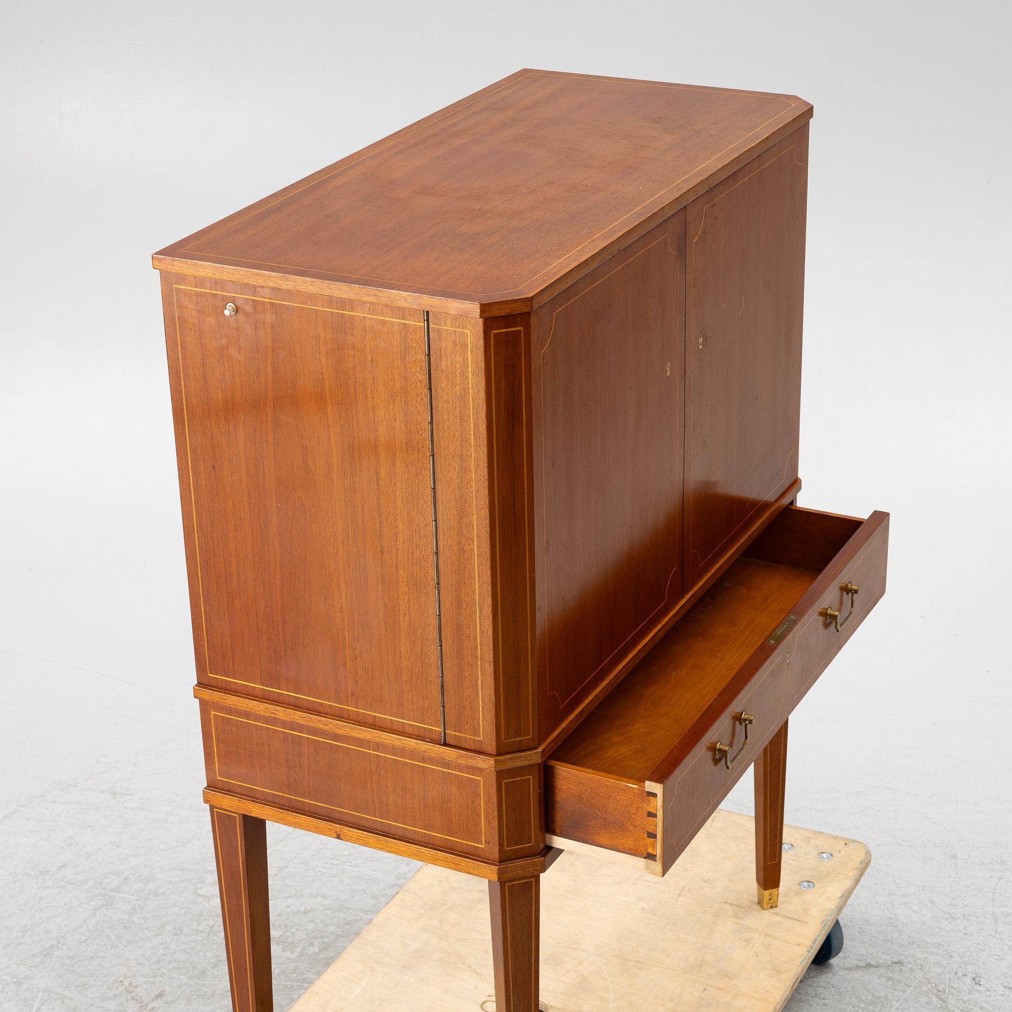 Bar cabinet, mid-20th Century.
