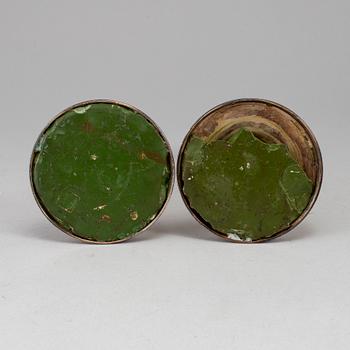 KG MARKSTRÖMS, a pair of silver candlesticks, Uppsala 1956.