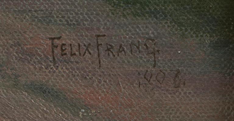 Felix Frang-Pahlama, Maantie auringonlaskun aikaan.