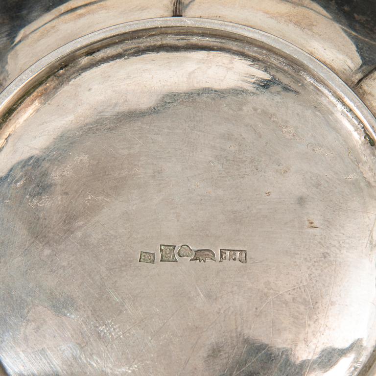 A COFFEE CUP, gilt silver, Helsinki 1862, Johan Edvard Fagerroos. Weight 214 g.