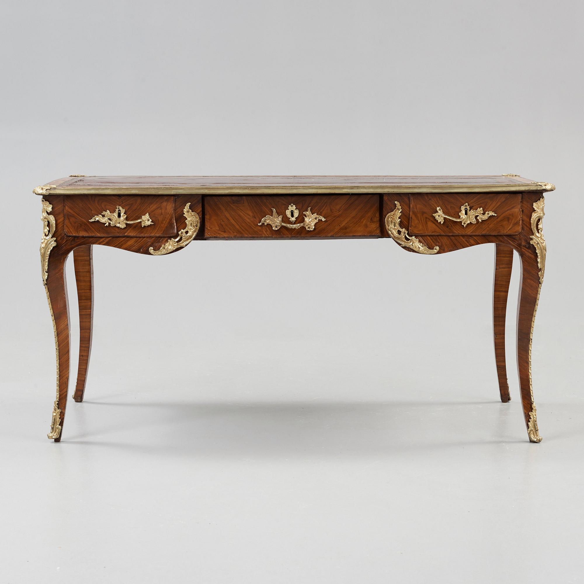 A Louis XV mid 18th century writing table.