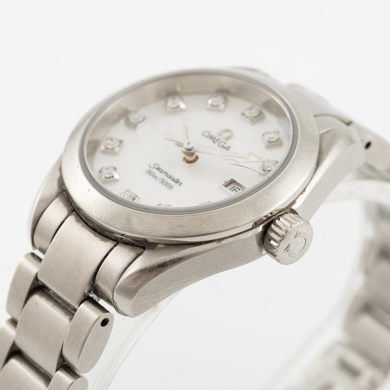 Omega, Seamaster, Aqua Terra, wristwatch, 29.2 mm.