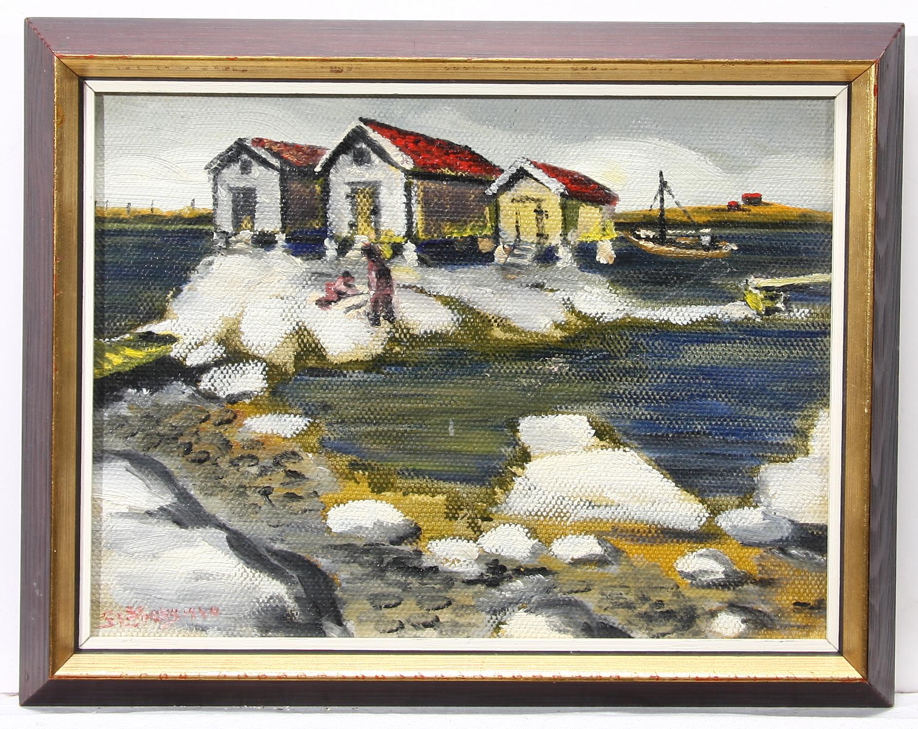 GUNNAR LÖBERG, olja på duk, sign o dat 1940.