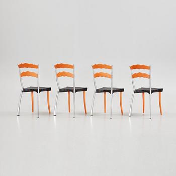 STOLAR, 4 st, "Sedlak", Borek Sipek för Vitra, 1992.