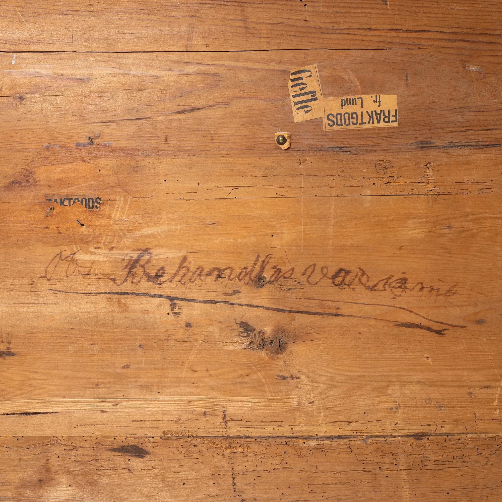 Barock, A late Baroque chest of drawers, 18th century.