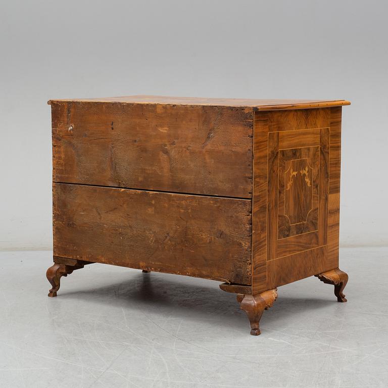 A late baroque chest of drawers, 18th century.