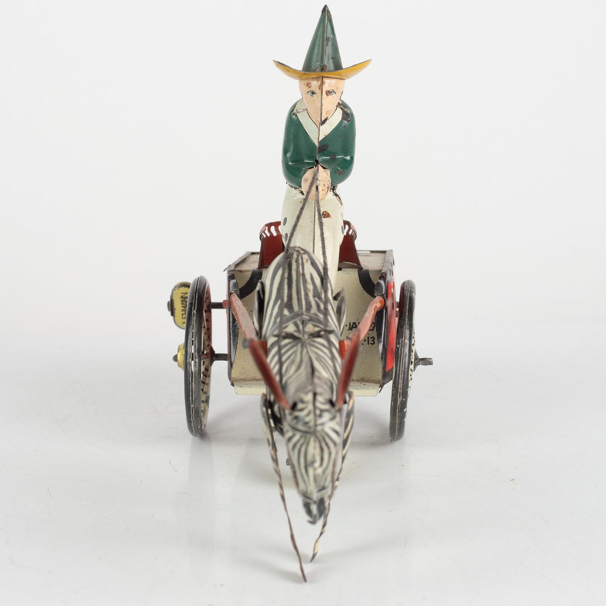 Toys 2 pcs, including Lehmann "Dare Devil EPL 752" Germany, in production 1924-1935.