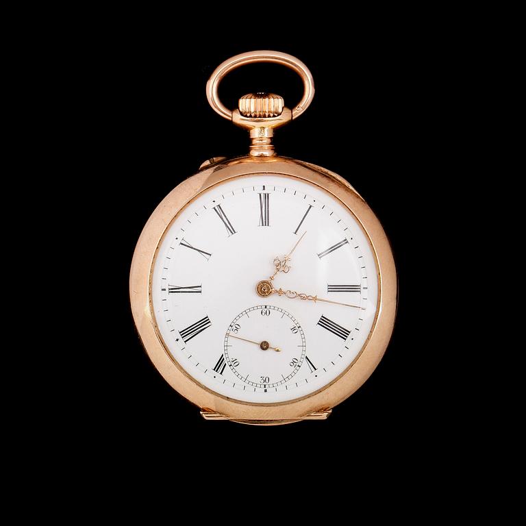 FICKUR, 14 k guld, 1900-talets första hälft.