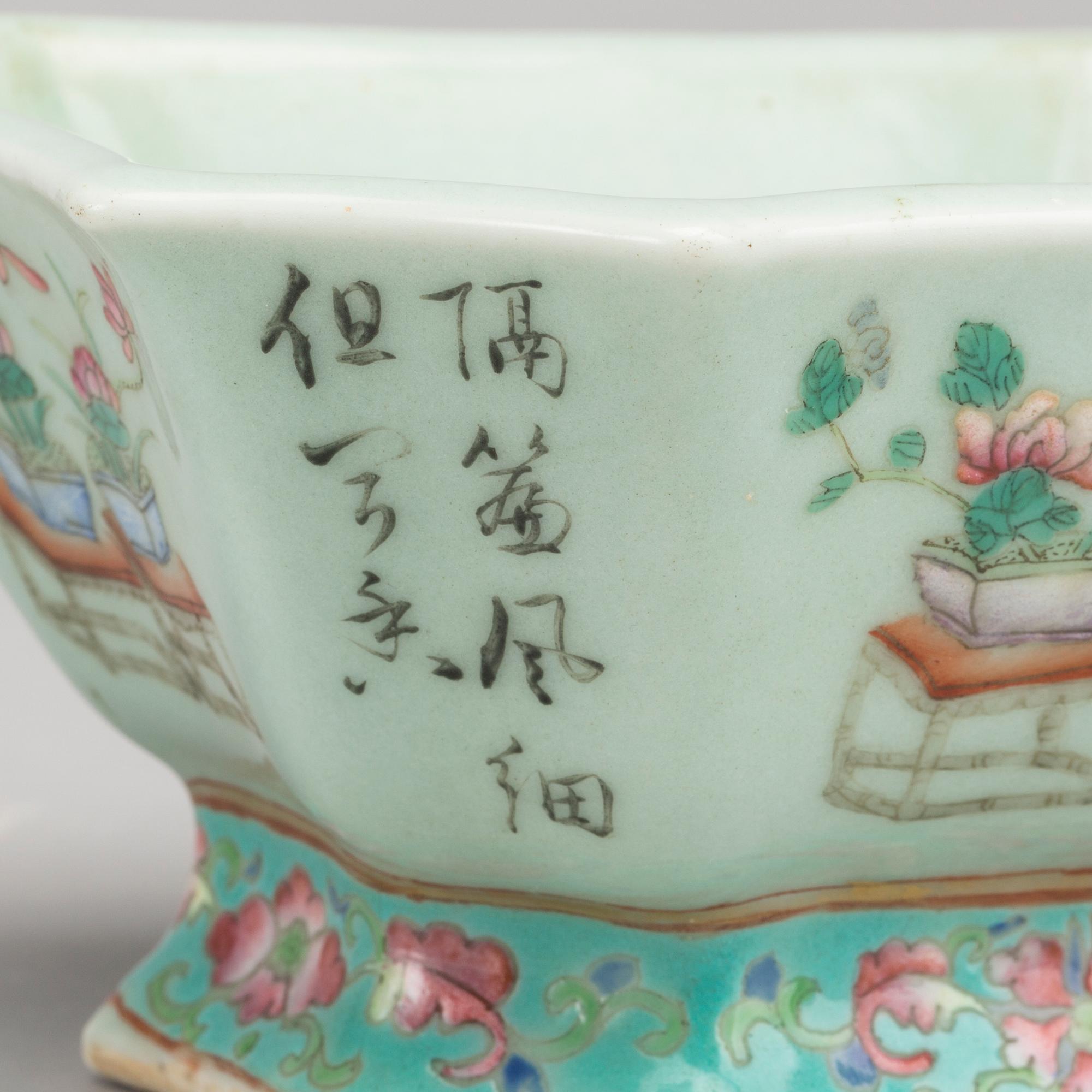 SKÅL, porslin, Kina, Tung-Chin, 1800-talets andra hälft.