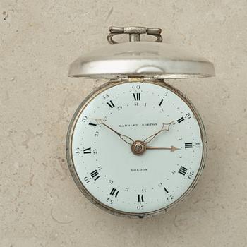 EARDLEY NORTON, London, pocket watch, 51 mm,