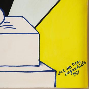 Marie-Louise Ekman, "Ett ägg-monument, tänkande Picassodam och en Olle Baertling-målning".