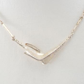 Zoltan Popovits, halsband "Hespera" silver, Lapponia 1989.