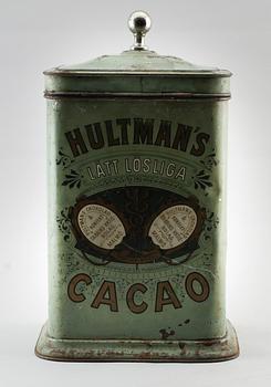 BURK, målad plåt, 1900-talets första hälft.