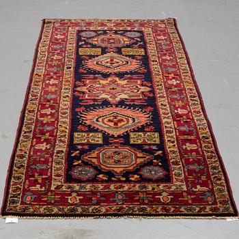 A RUNNER, an old/semi-antique  Vorwerk, ca 248 x 99-100,5 cm.