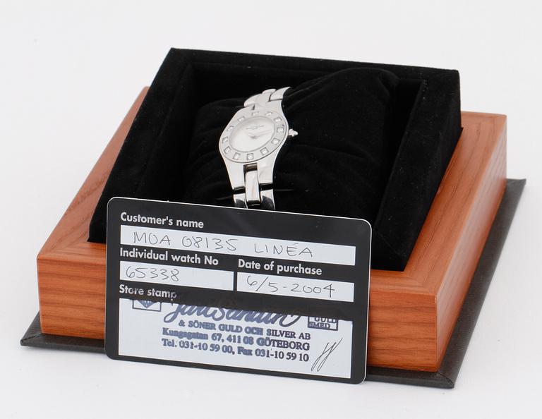 BAUME & MERCIER, Linéa, wristwatch, 24,5 (37) mm.