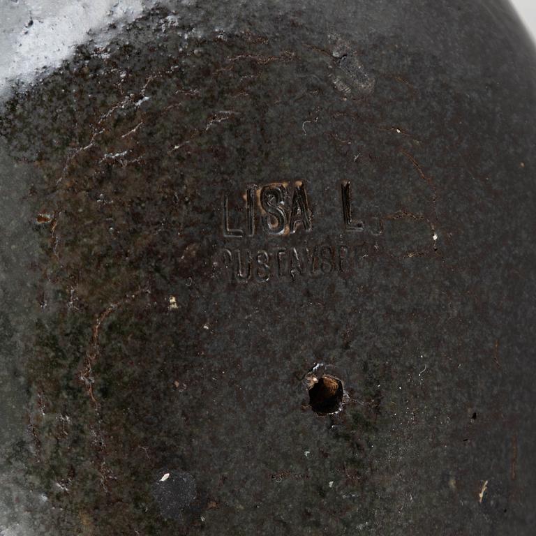 Lisa Larson, a group of three stoneware birds, Gustavsberg 1960s.