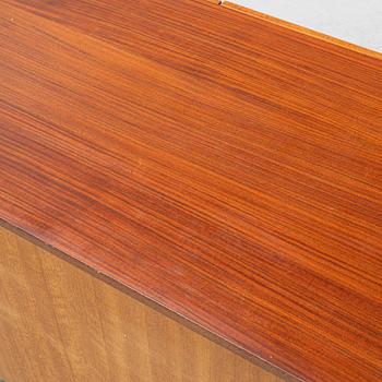 Ib Kofod Larsen, a teak and rosewood veneered sideboard, "FA-66", Faarup Møbelfabrik, Denmark, 1950/60s.