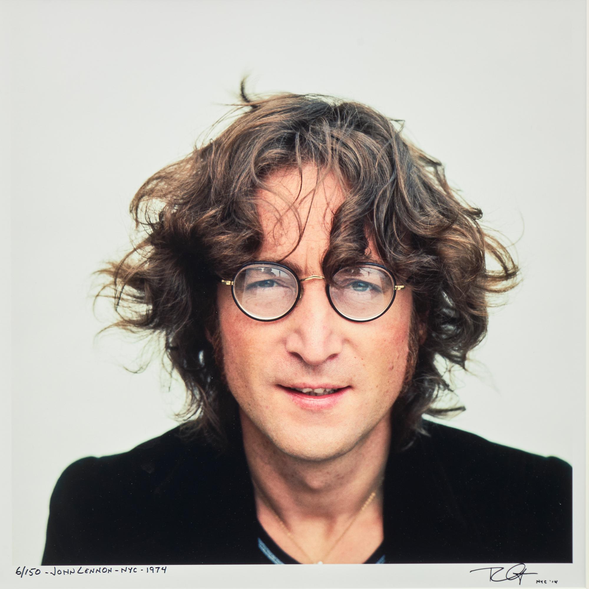 Bob Gruen, "John Lennon, NYC", 1974.