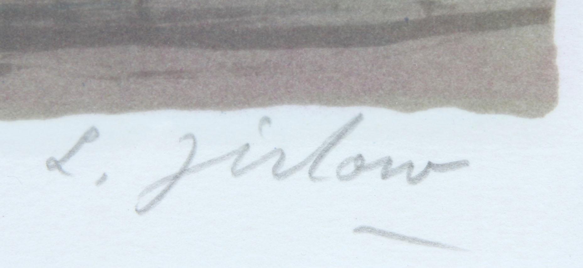 LENNART JIRLOW, färglitografi, sign och numr 41/310.