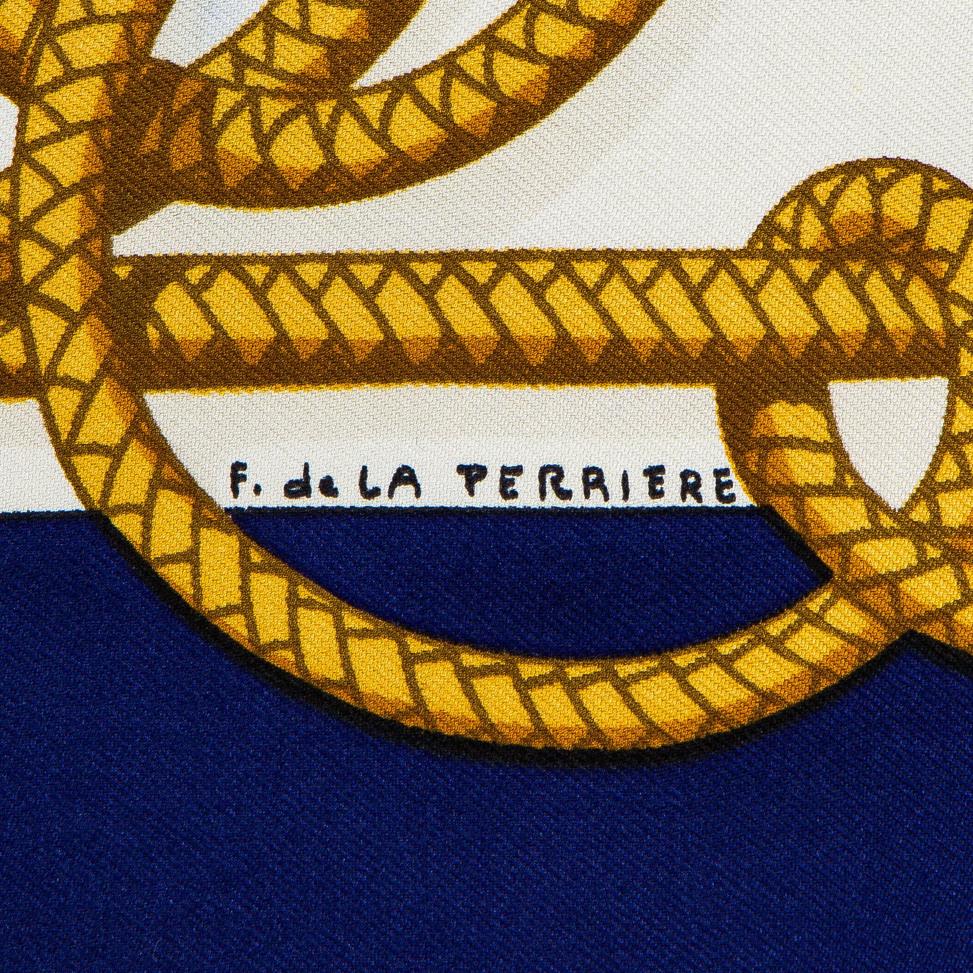 Hermès, huivi, "Retour de Pêche".