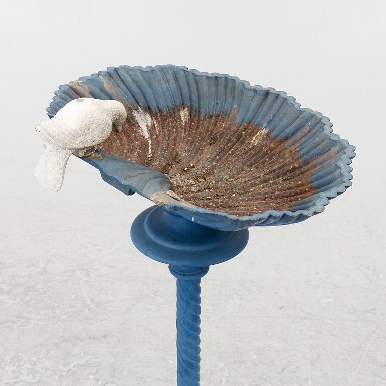 Fågelbad, 1900-talets andra hälft.