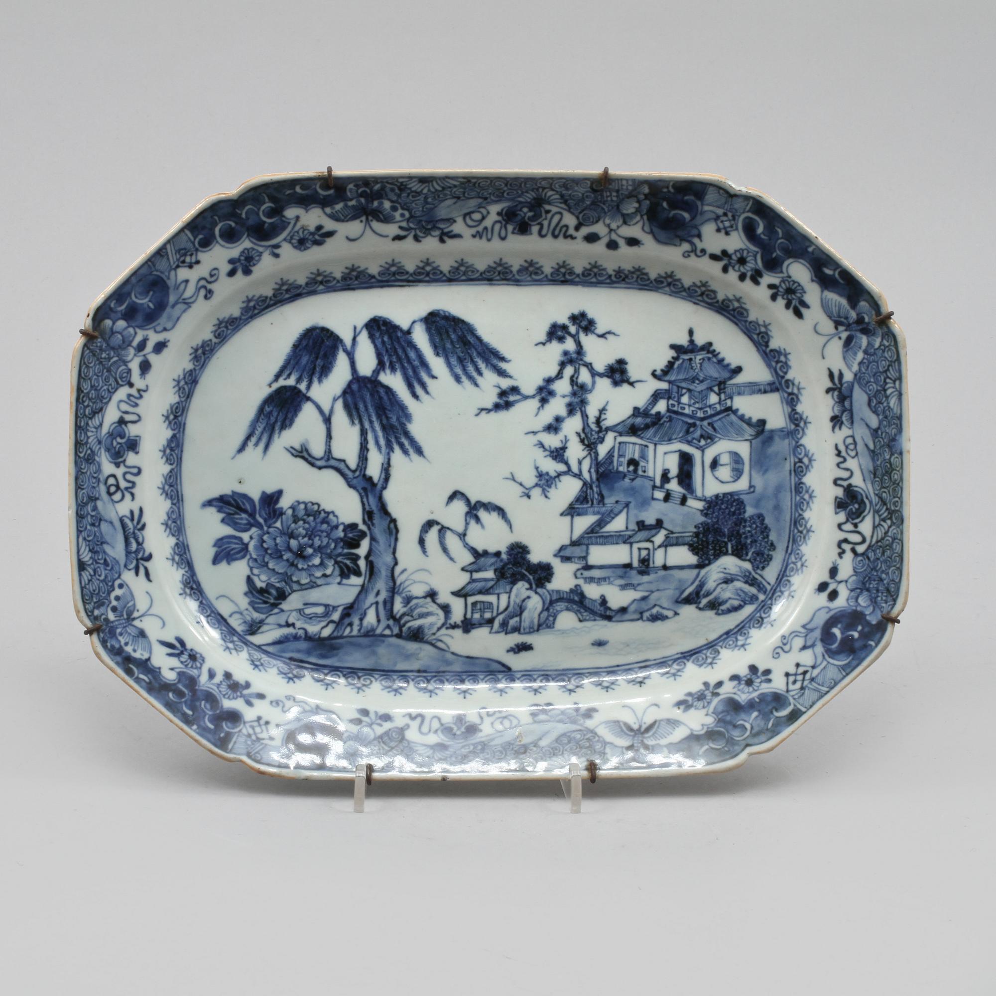 FAT, porslin, Kina, 1700-tal.