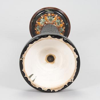 Arabia, a flower stand / pedestal, circa 1900.