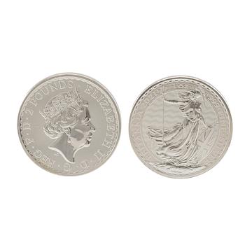 25 st 1 oz mynt 999 silver.