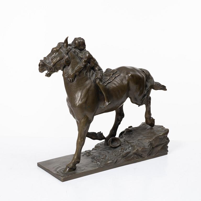 Berndorf, boy on horseback.