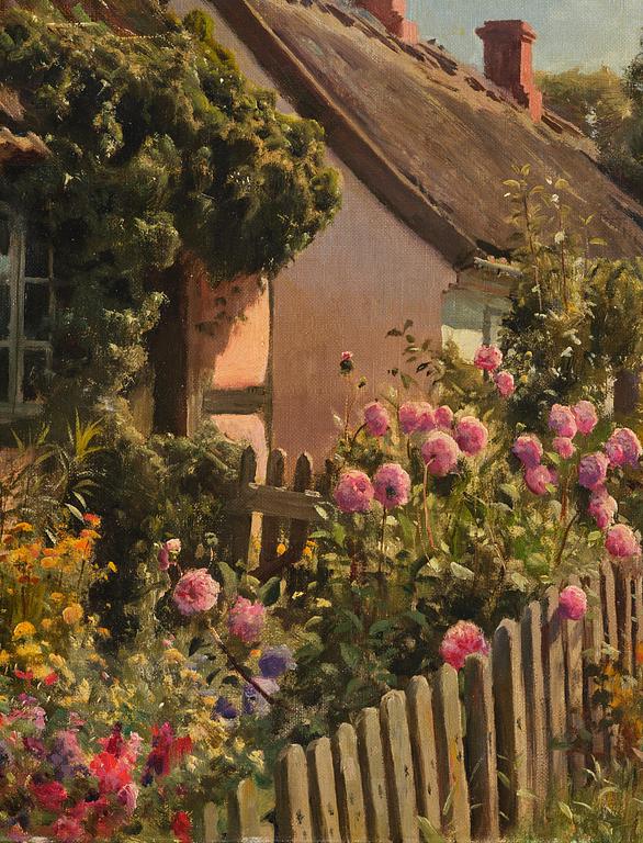 Peder Mork Mönsted, Gardens in bloom, Ålsgårde.