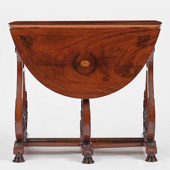 Biblioteksbord, Sverige, 1800-talets första hälft.