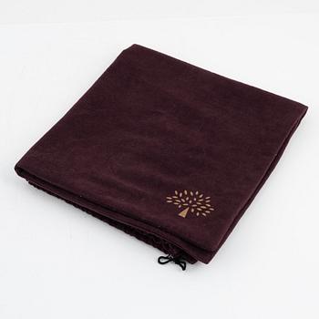 Mulberry, a black, embossed leather 'Bayswater' handbag.