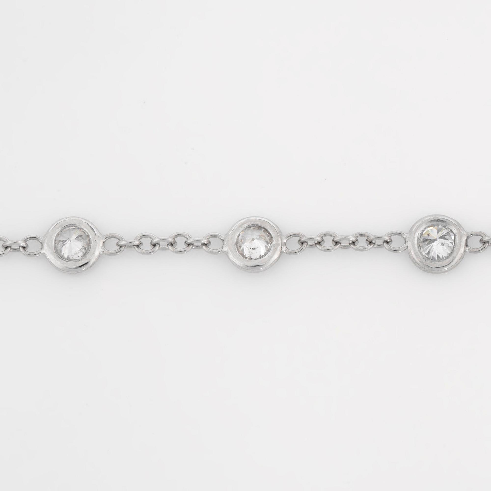 Collier med diamanter, 8.90 ct. Kvalitet cirka H/SI.