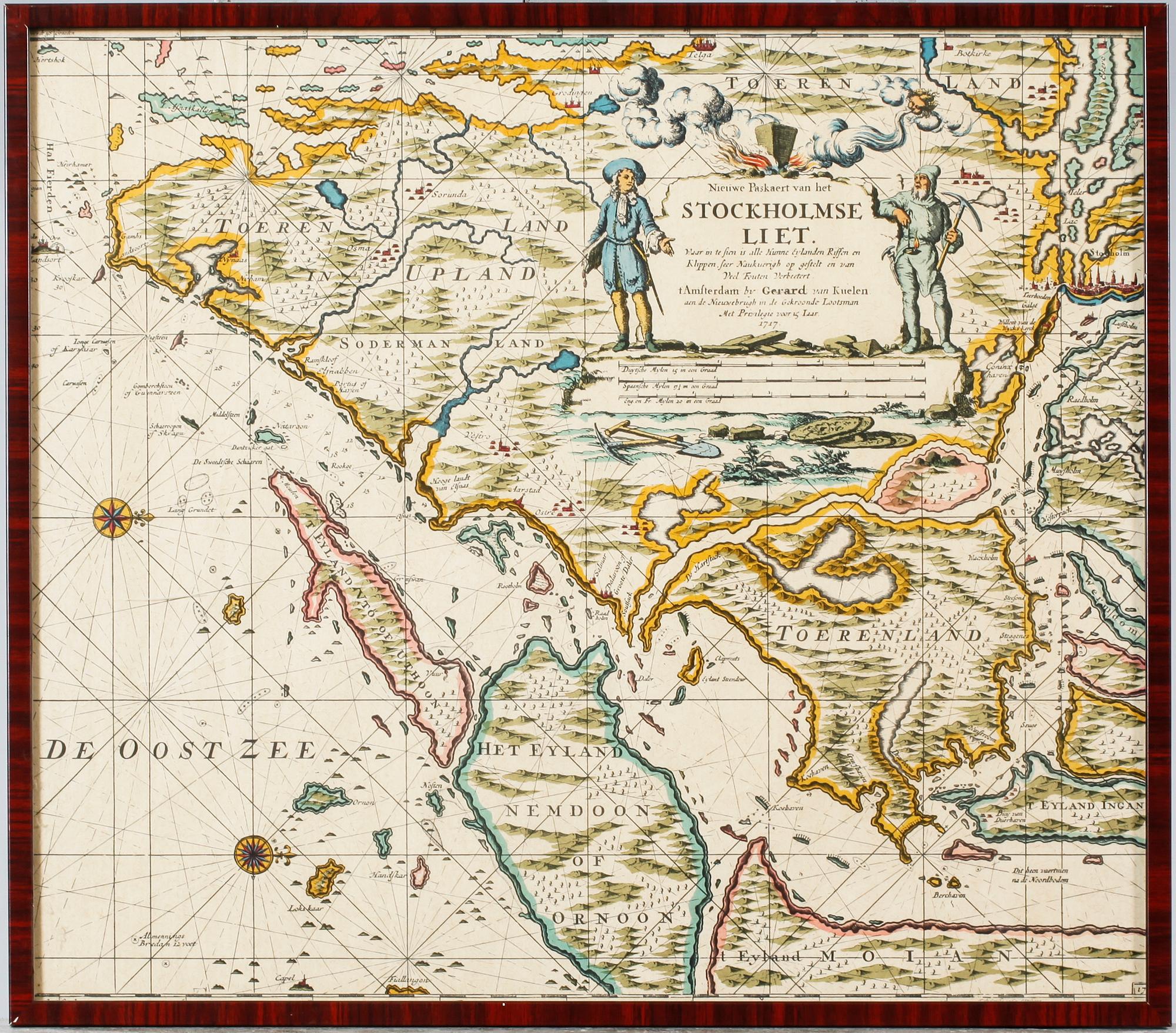 Three maps, second half of the 20th century.