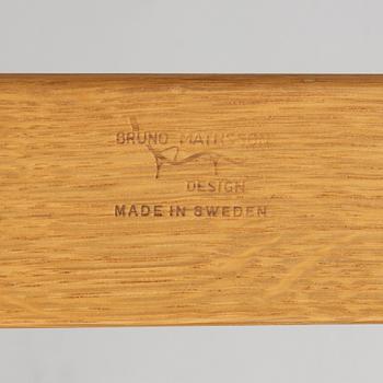 Bruno Mathsson, a pair of 'Eva' armchairs, Firma Karl Mathsson, Värnamo, 1973.