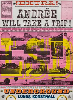 Sture Johannesson · STURE JOHANNESSON, färgserigrafi. 1969.