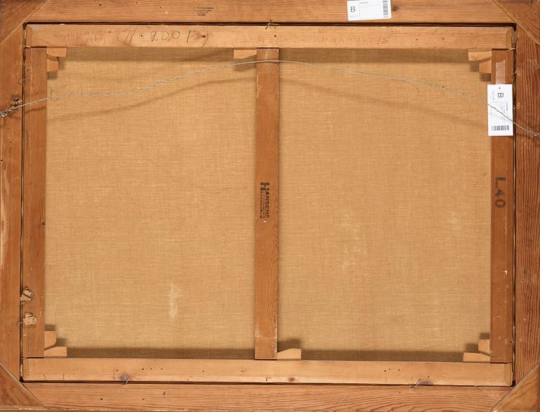 Hilding Linnqvist, HILDING LINNQVIST, oil on canvas, Signed HL. Executed in the 1930s.