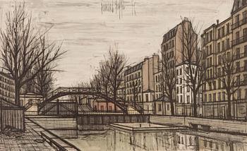 BERNARD BUFFET, offset, printed signature and dating -56.