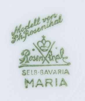 MATSERVIS, 85 delar, porslin, "Maria", Rosenthal.