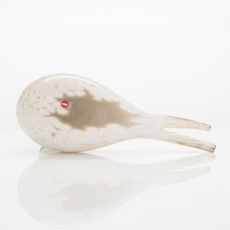 Oiva Toikka, annual glass bird 2000, signed O. Toikka Nuutajärvi 2000.