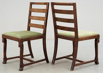 STOLAR, 4 st, troligen Erik Chambert, 1930-/40-tal.