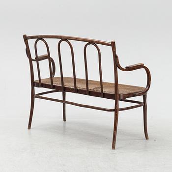 Thonet, a stained beech sofa 'Kanapee 105' from 1904.